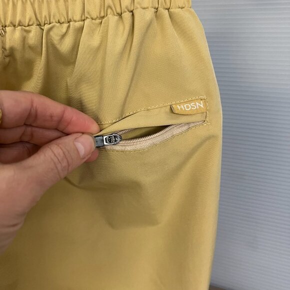 Hudson Outerwear NYC HDSN Pale Yellow Cargo Pants Sz 30 - Picture 8 of 16